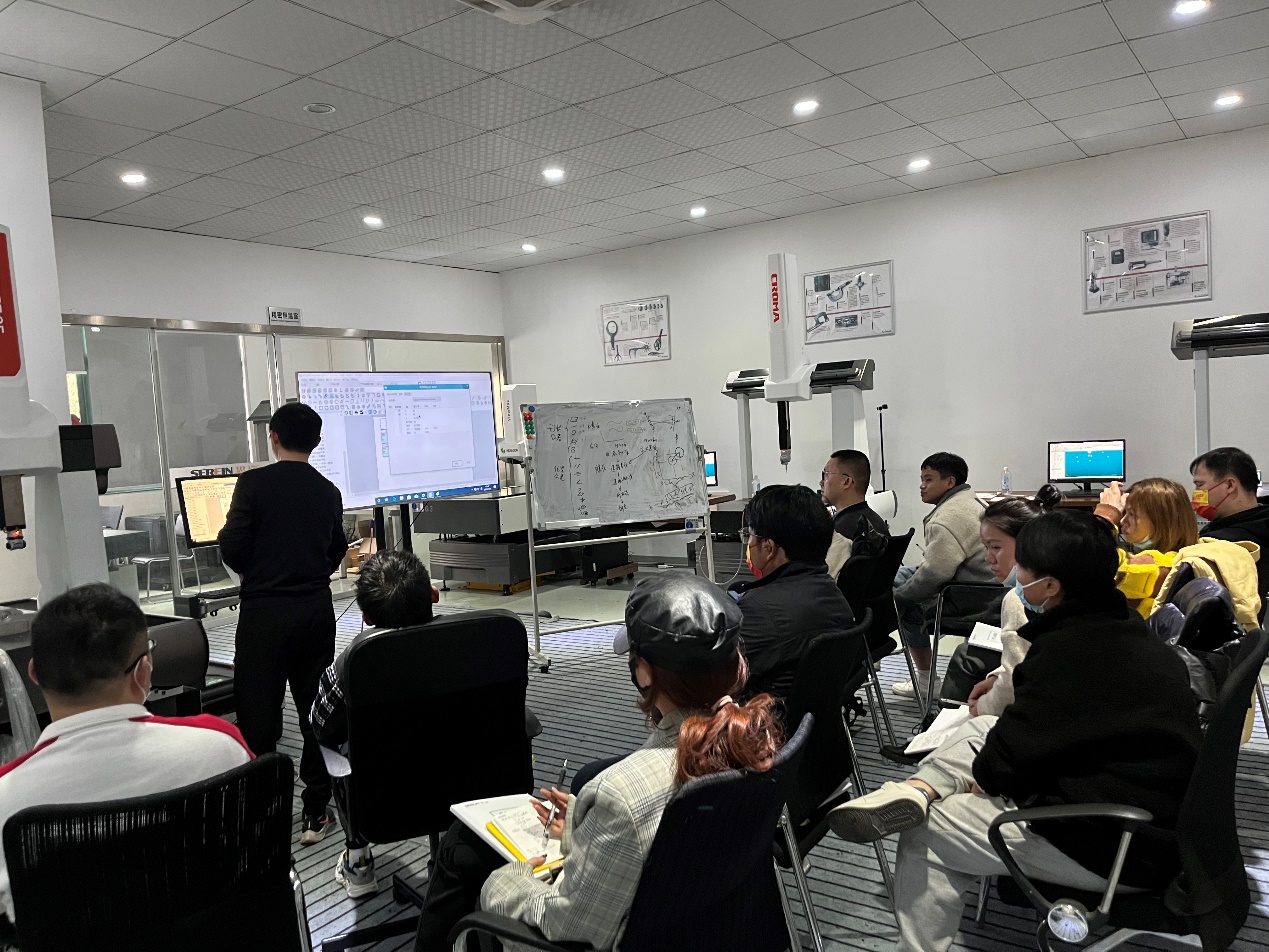 寧波方案中心PC-DMIS基礎(chǔ)應用培訓圓滿結(jié)束