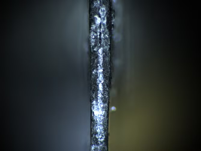 影像測量儀電池極片毛刺測量方案（新能源行業）